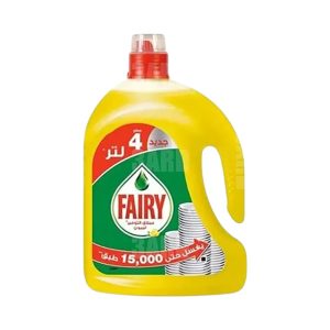 Fairy Bulk concentrated, Lemon Scent, Dish Wash liquid 2lt