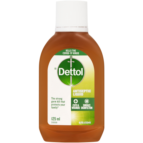 DETTOL ANTISEPTIC LIQUID 125ML