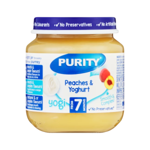 Purity Baby Food Yoghurt And Peaches Flavoured 125Ml