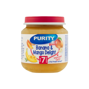 Purity Baby Food Banana And Mango Delight 6X125Ml