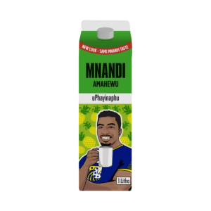 Mnandi Amahewu Pineapple Flavour 1Lt