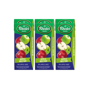 Rhodes Apple Nectar Juice 6x200ml