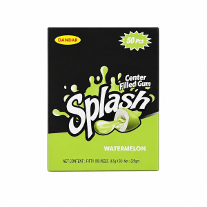 Danpak Splash Bubble Gum Watermelon 50s