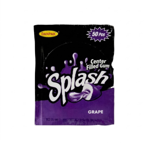 Danpak Splash Bubble Gum Grape 50s
