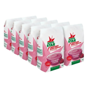White Star Instant Maize Strawberry 10X1kg