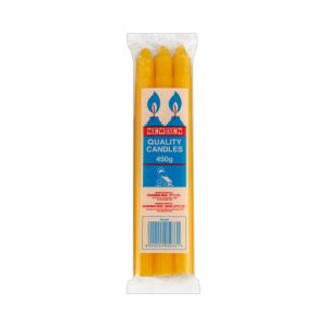 NEWDEN CANDLE YELLOW 450G