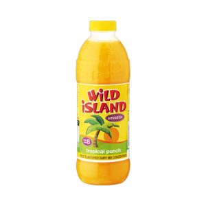 Wild Island Concentrated Mix Tropical Punch Flavoured Smoothie 1lt