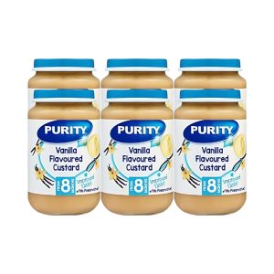Purity Baby Food Vanilla And Custard Flavoured 6X200Ml