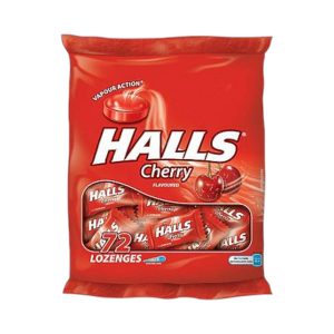 Hall's Lozenges Cherry 72 Pieces