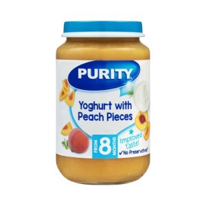 Purity Baby Food Yoghurt And Peaches Piece Flavoured 200Ml