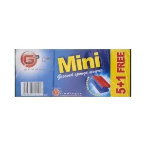 Scourer Mini Grooved 5+1 Free