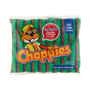 Chappies Bubblegum Spearmint 100s