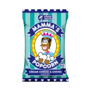 Mamma's Popcorn Cream Cheese And Chives 60g