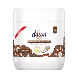 Dawn Cocoa Butter And Coconut Oil Body Cream 400ml