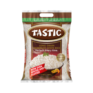 Tastic Long Grain Parboiled White Rice 10kg