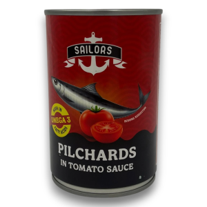 Sailors Pilchards in Tomato Sauce 400gr