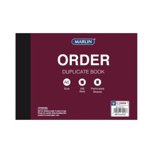 MARLIN DUPL ORDER BOOK A6 1S