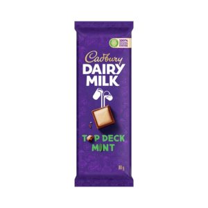 Cadbury Slab Top Deck Mint 80g