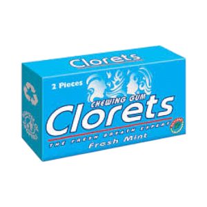 Clorets Gum Fresh Mint 56s