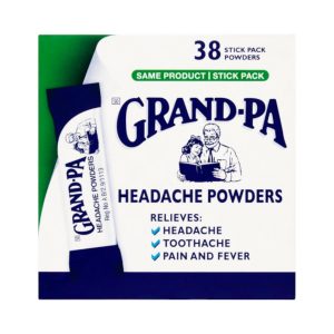 Grandpa Headache Stick Pack Powders 38s