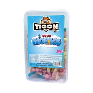 J/S TIGON SOUR WORM 130PC