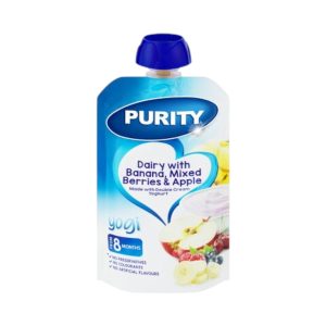 Purity Pouch Pear Banana Berry 110Ml