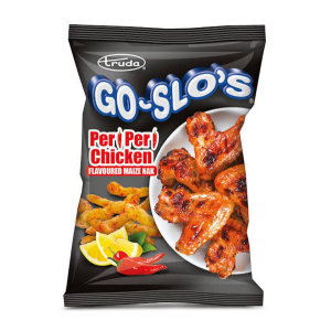 Truda Go Slos Chicken Peri Peri Flavoured Maize Nak 100gr