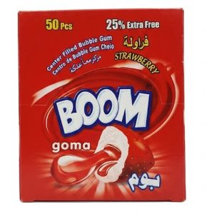 Boom Goma Strawberry 50s