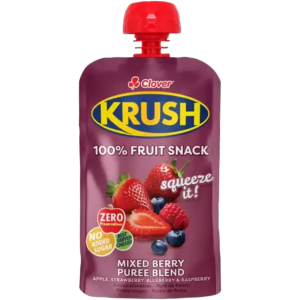 Clover Krush Mixed Berry 100% Fruit Snack 110ml