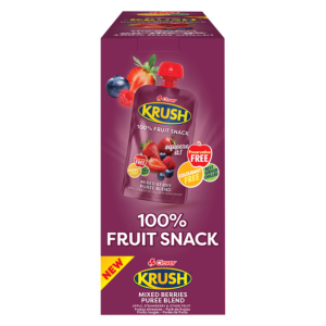 Clover Krush Mixed Berry Puree Blend 6x110ml