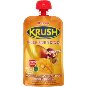 Clover Krush Mango & Passion Fruit Puree Blend 110ml